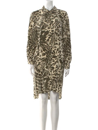 Diane von Furstenberg Silk Knee-Length Dress