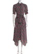 Diane von Furstenberg Printed Long Dress