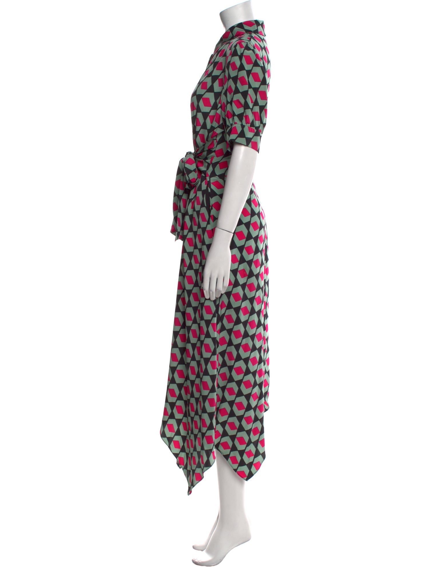 Diane von Furstenberg Printed Long Dress