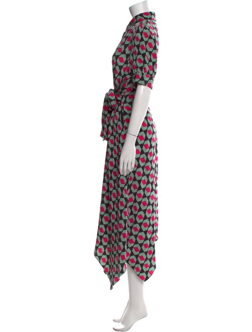 Diane von Furstenberg Printed Long Dress