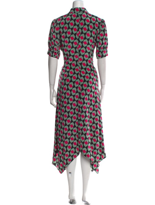 Diane von Furstenberg Printed Long Dress