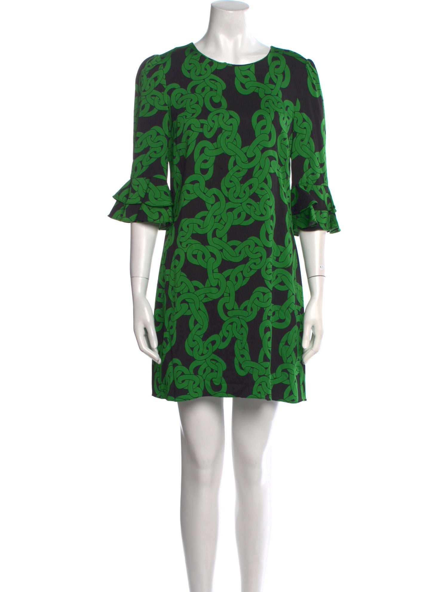 Diane von Furstenberg Printed Mini Dress