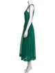 Diane von Furstenberg Scoop Neck Long Dress