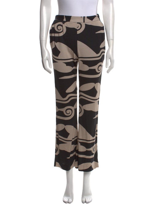 Diane von Furstenberg Silk Wide Leg Pants