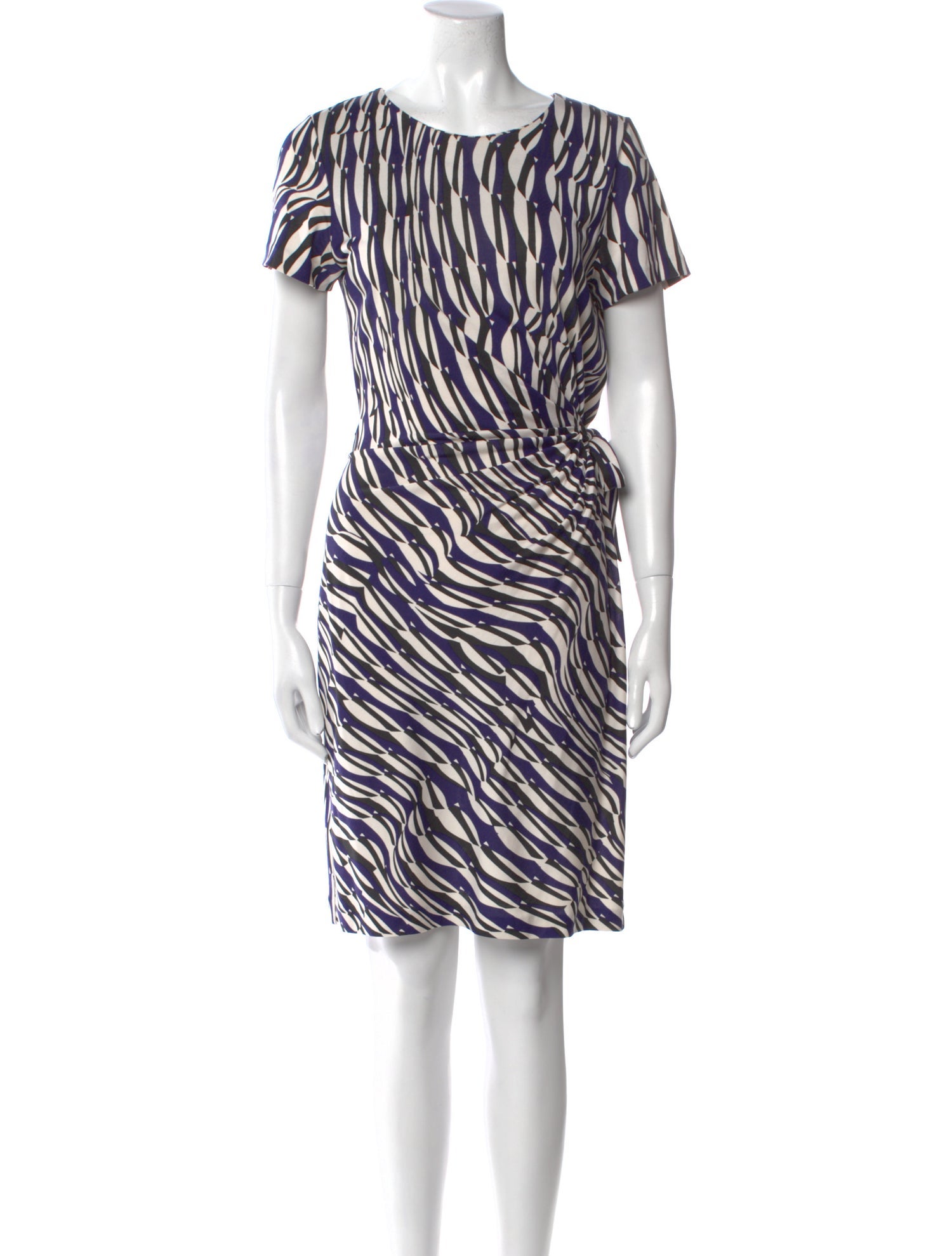 Diane von Furstenberg Printed Midi Length Dress