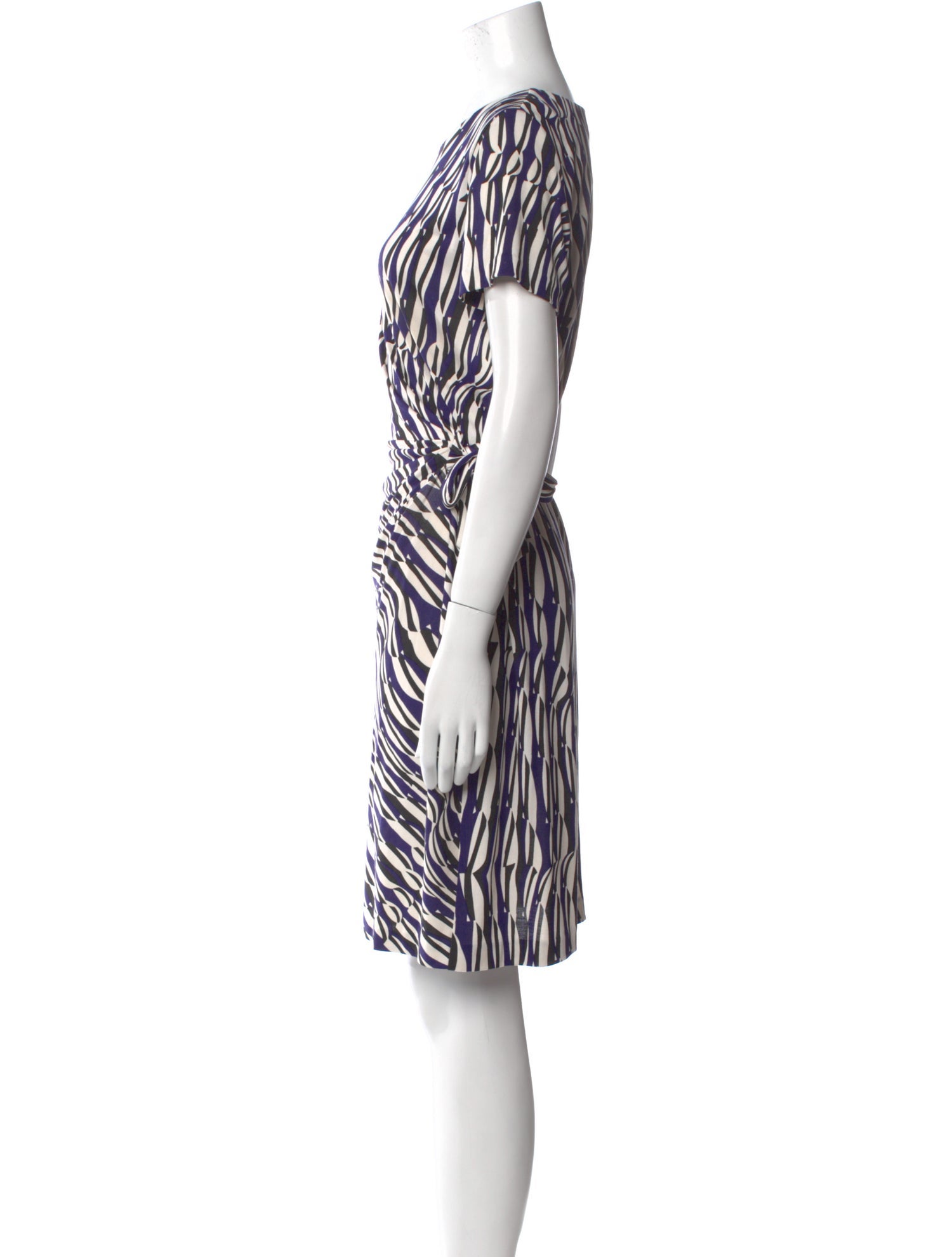 Diane von Furstenberg Printed Midi Length Dress