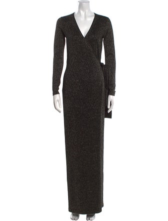 Diane von Furstenberg Wool Long Dress