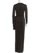 Diane von Furstenberg Wool Long Dress