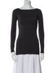 Diane von Furstenberg Wool Bateau Neckline Top