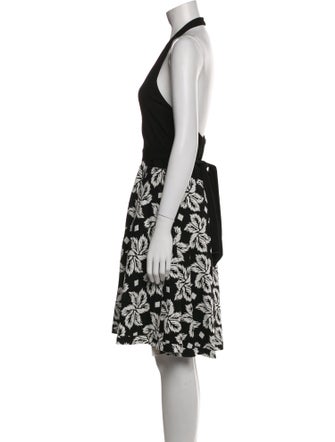 Diane von Furstenberg Floral Print Mini Dress