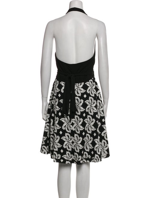 Diane von Furstenberg Floral Print Mini Dress