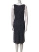 Diane von Furstenberg Silk Midi Length Dress