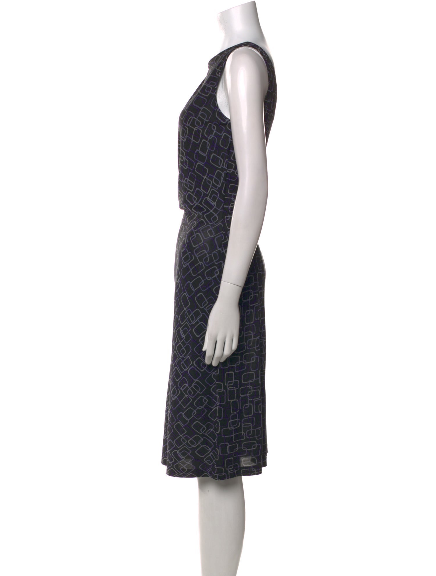 Diane von Furstenberg Silk Midi Length Dress