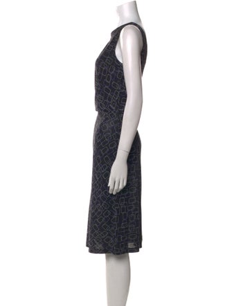 Diane von Furstenberg Silk Midi Length Dress