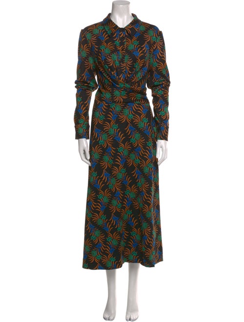 Diane von Furstenberg Printed Long Dress