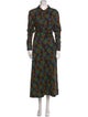Diane von Furstenberg Printed Long Dress