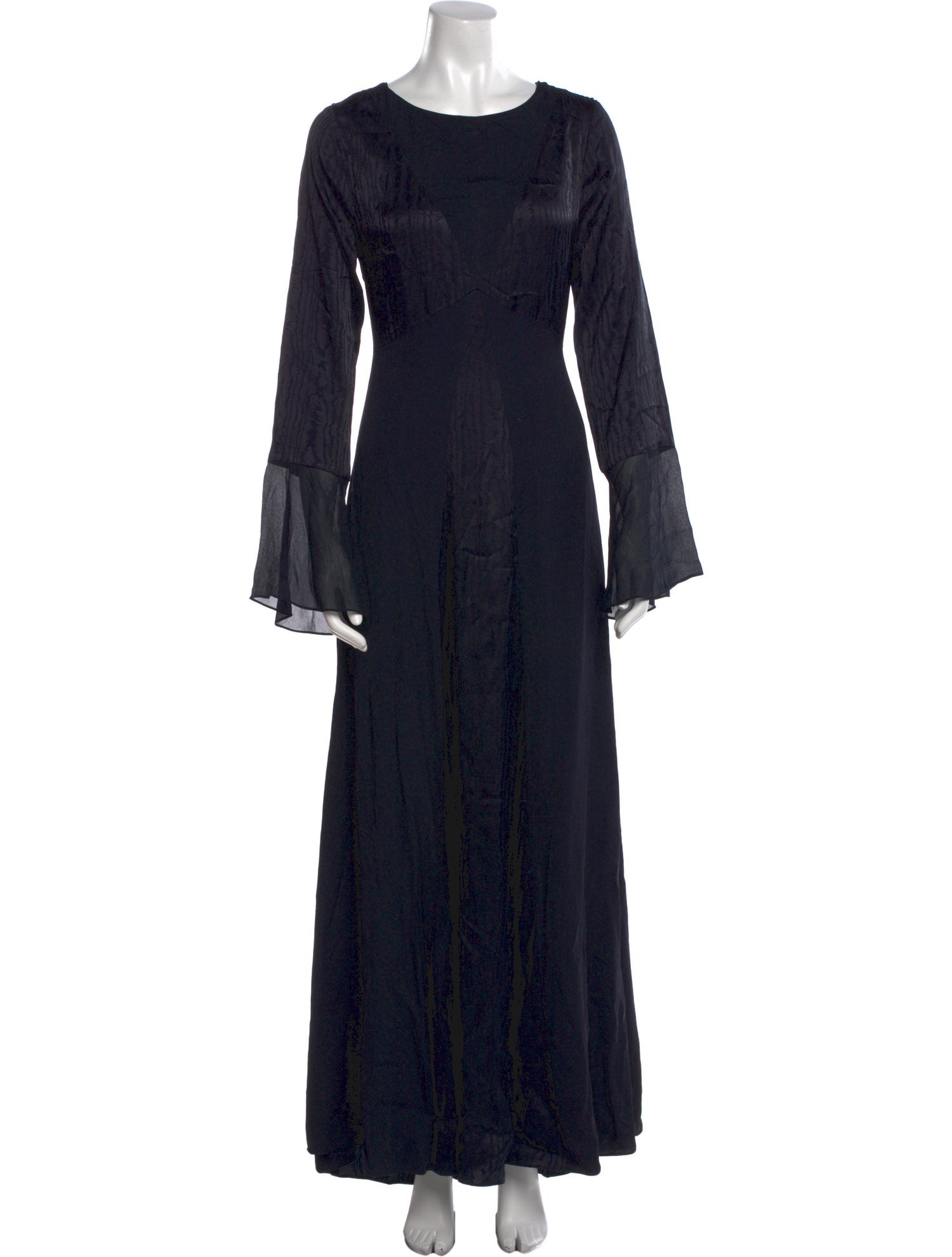 Diane von Furstenberg Scoop Neck Long Dress