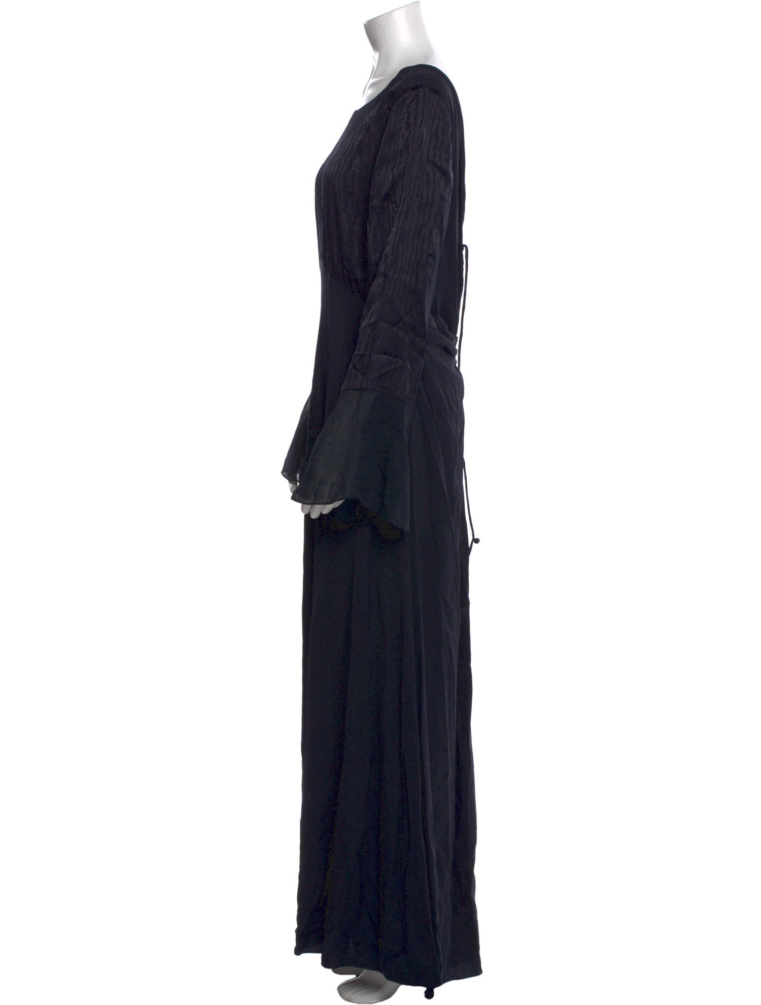 Diane von Furstenberg Scoop Neck Long Dress