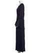 Diane von Furstenberg Scoop Neck Long Dress