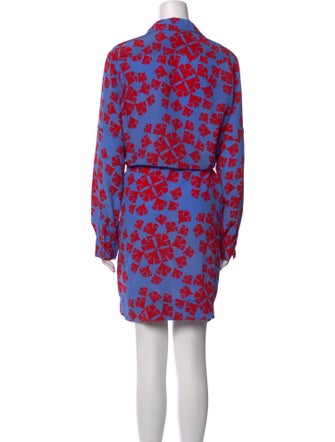 Diane von Furstenberg Silk Knee-Length Dress