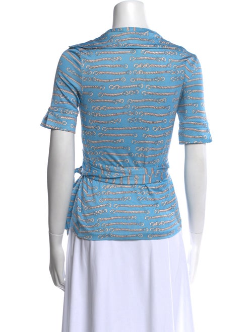 Diane von Furstenberg Silk Printed Top
