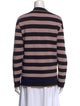 Diane von Furstenberg Striped V-Neck Top