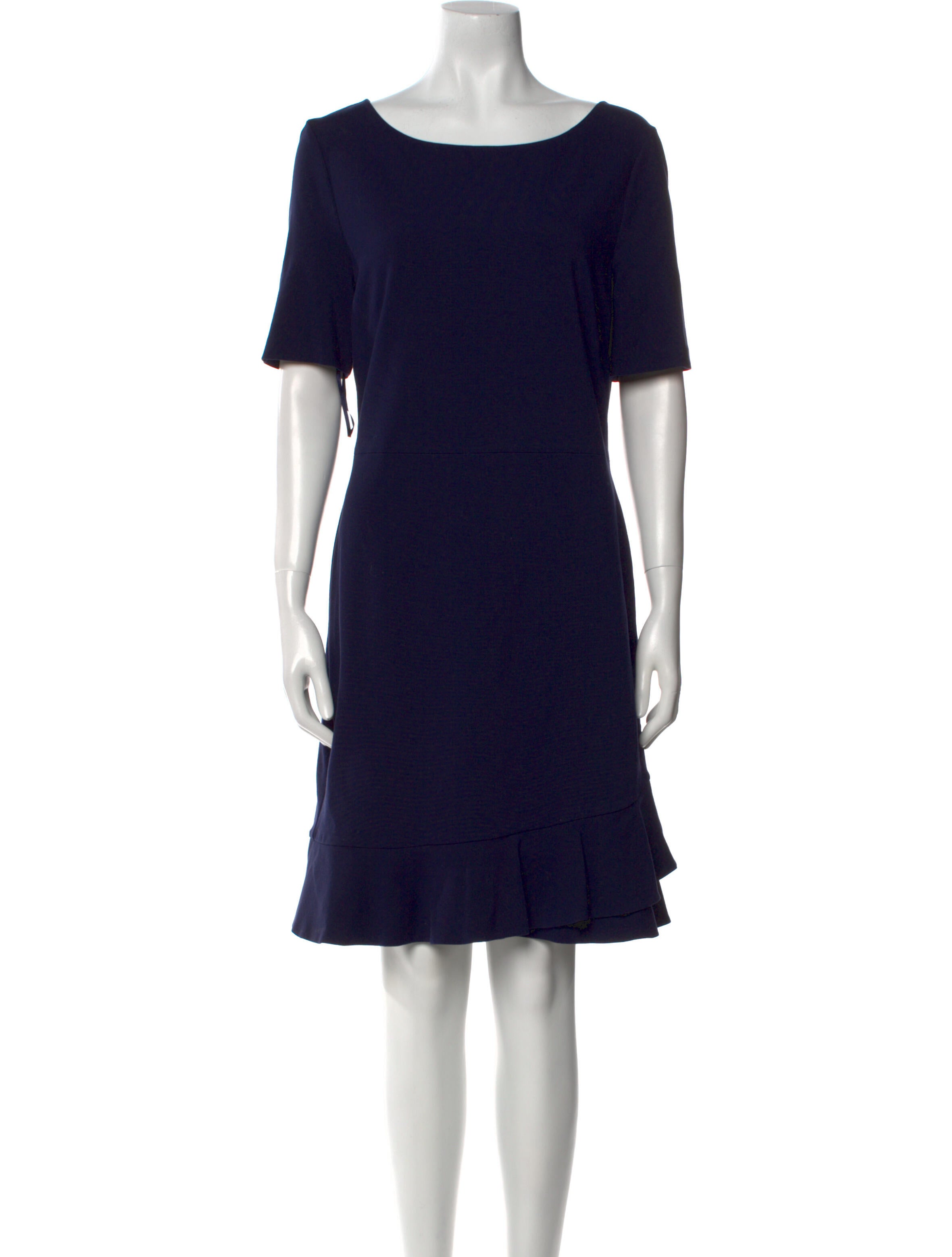 Diane von Furstenberg Bateau Neckline Knee-Length Dress