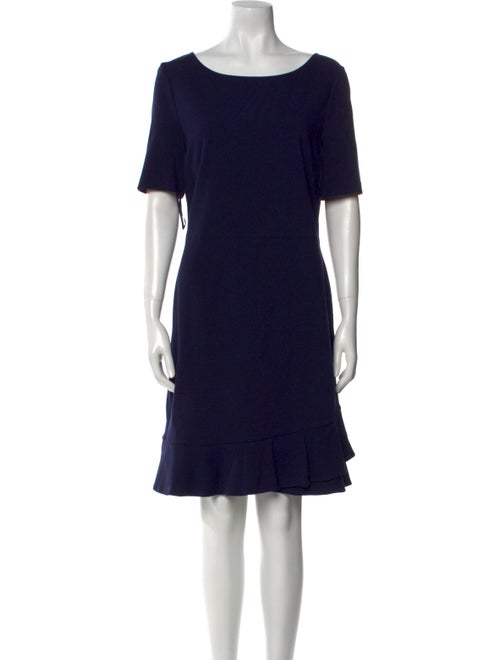 Diane von Furstenberg Bateau Neckline Knee-Length Dress