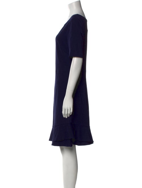 Diane von Furstenberg Bateau Neckline Knee-Length Dress