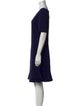 Diane von Furstenberg Bateau Neckline Knee-Length Dress