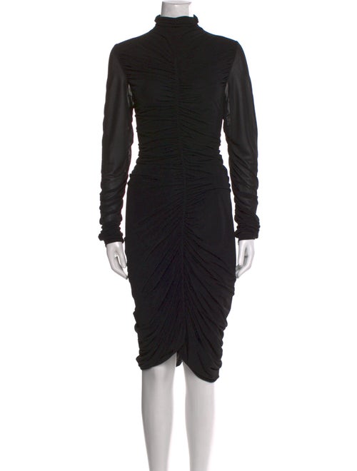 Diane von Furstenberg Turtleneck Knee-Length Dress