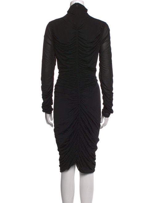 Diane von Furstenberg Turtleneck Knee-Length Dress