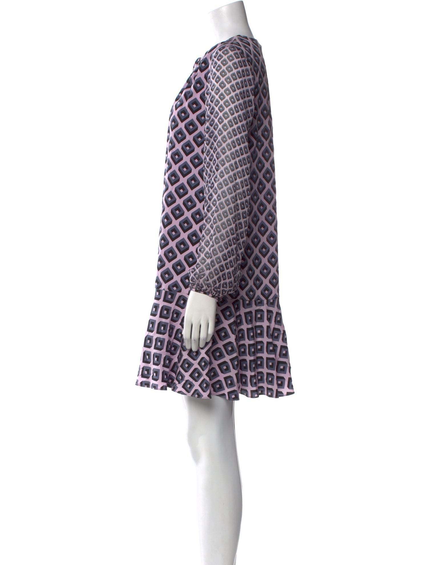 Diane von Furstenberg Silk Mini Dress