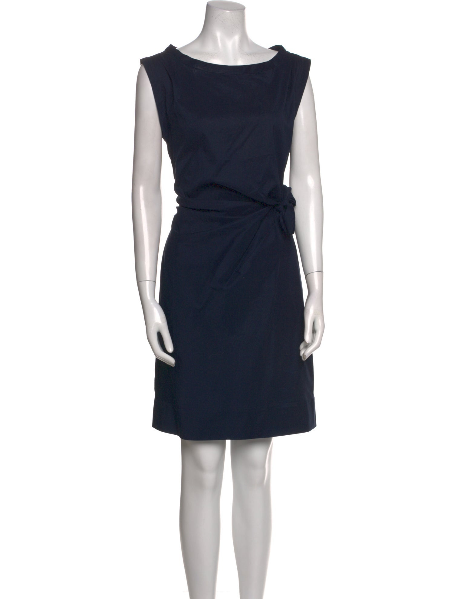 Diane von Furstenberg Bateau Neckline Knee-Length Dress