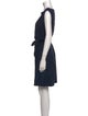 Diane von Furstenberg Bateau Neckline Knee-Length Dress