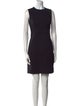Diane von Furstenberg Crew Neck Mini Dress