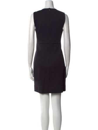 Diane von Furstenberg Crew Neck Mini Dress