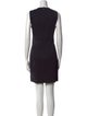 Diane von Furstenberg Crew Neck Mini Dress