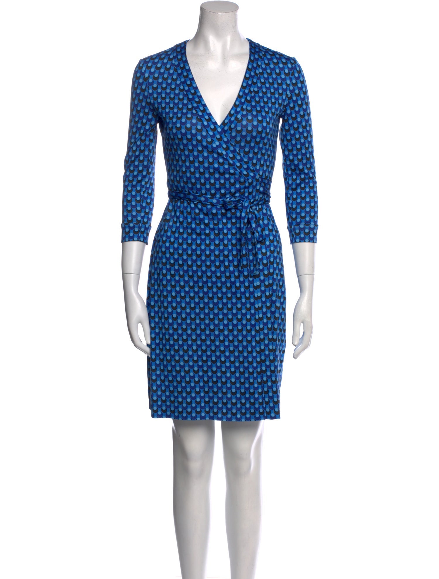 Diane von Furstenberg Silk Mini Dress w/ Tags