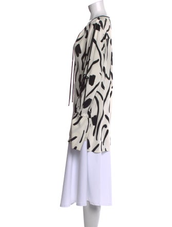 Diane von Furstenberg Silk Printed Tunic