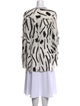 Diane von Furstenberg Silk Printed Tunic