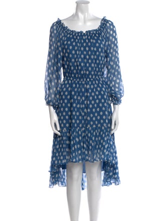 Diane von Furstenberg Silk Knee-Length Dress