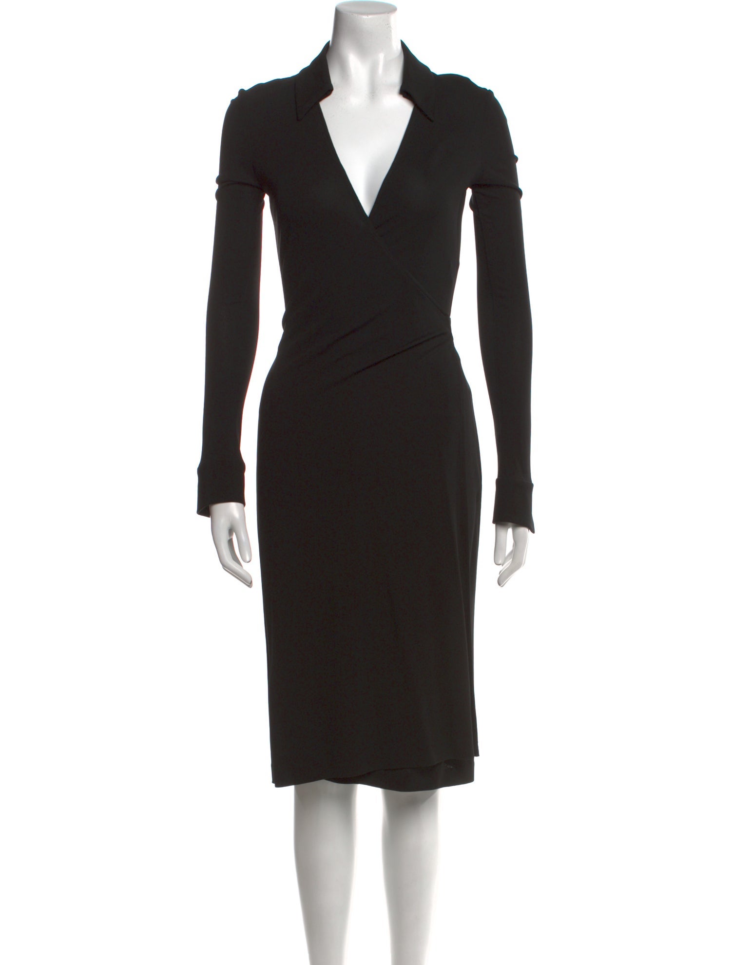 Diane von Furstenberg V-Neck Knee-Length Dress