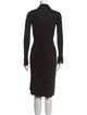 Diane von Furstenberg V-Neck Knee-Length Dress