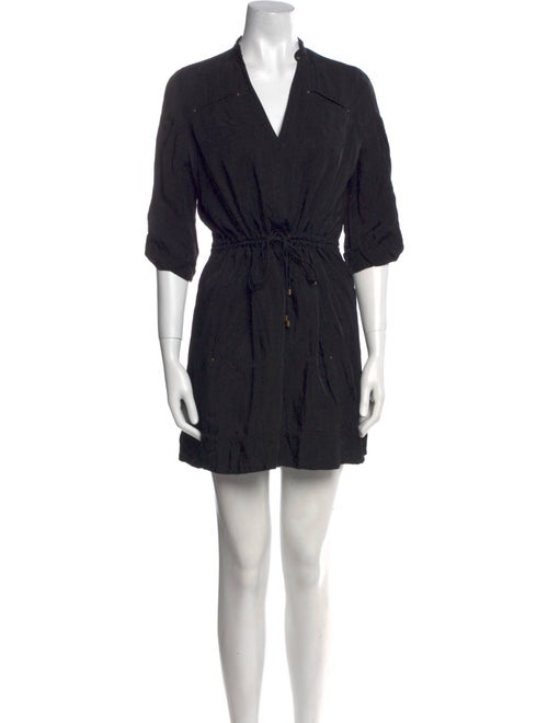 Diane von Furstenberg V-Neck Mini Dress
