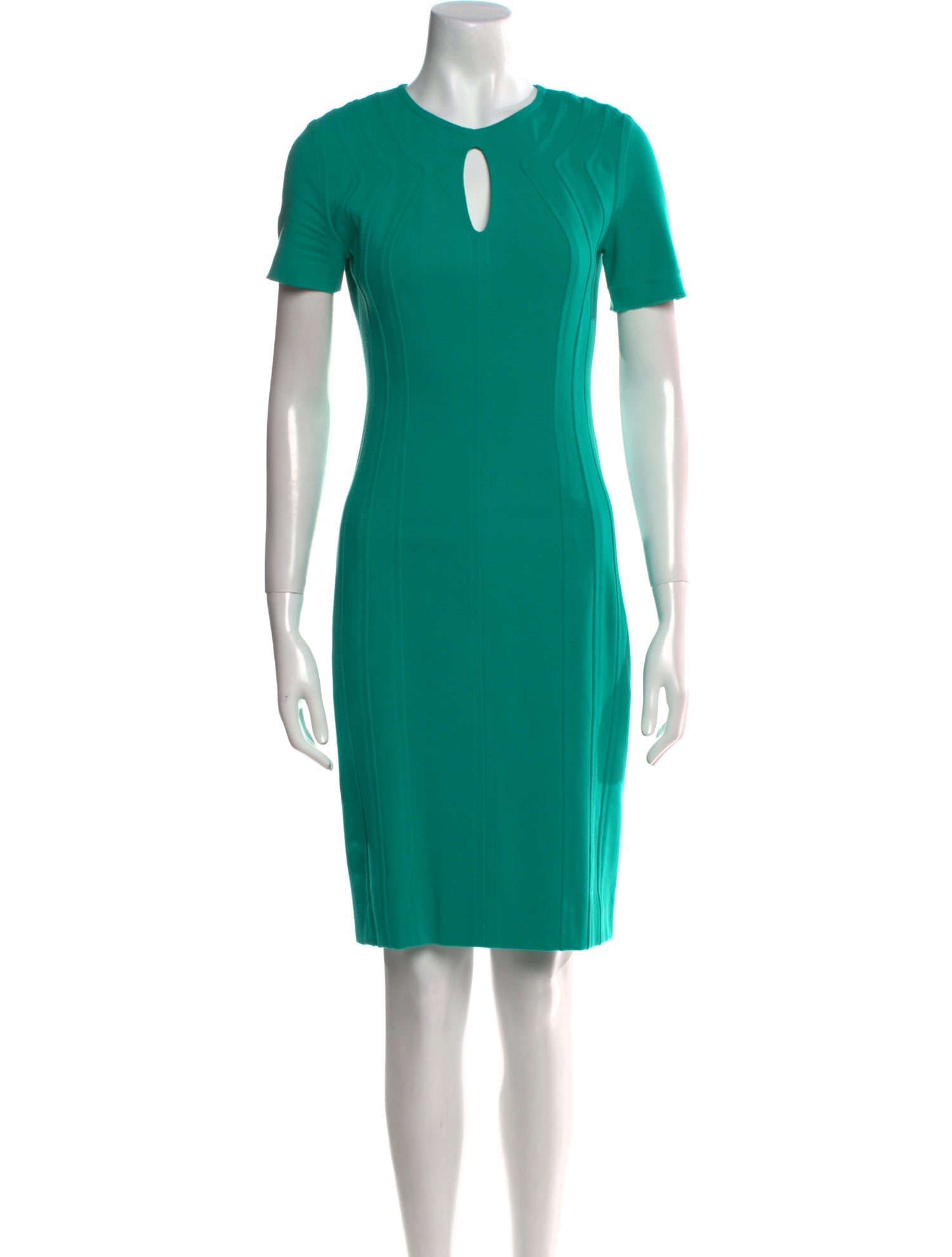 Diane von Furstenberg Crew Neck Knee-Length Dress
