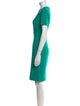 Diane von Furstenberg Crew Neck Knee-Length Dress