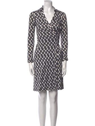 Diane von Furstenberg Silk Knee-Length Dress