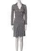 Diane von Furstenberg Silk Knee-Length Dress