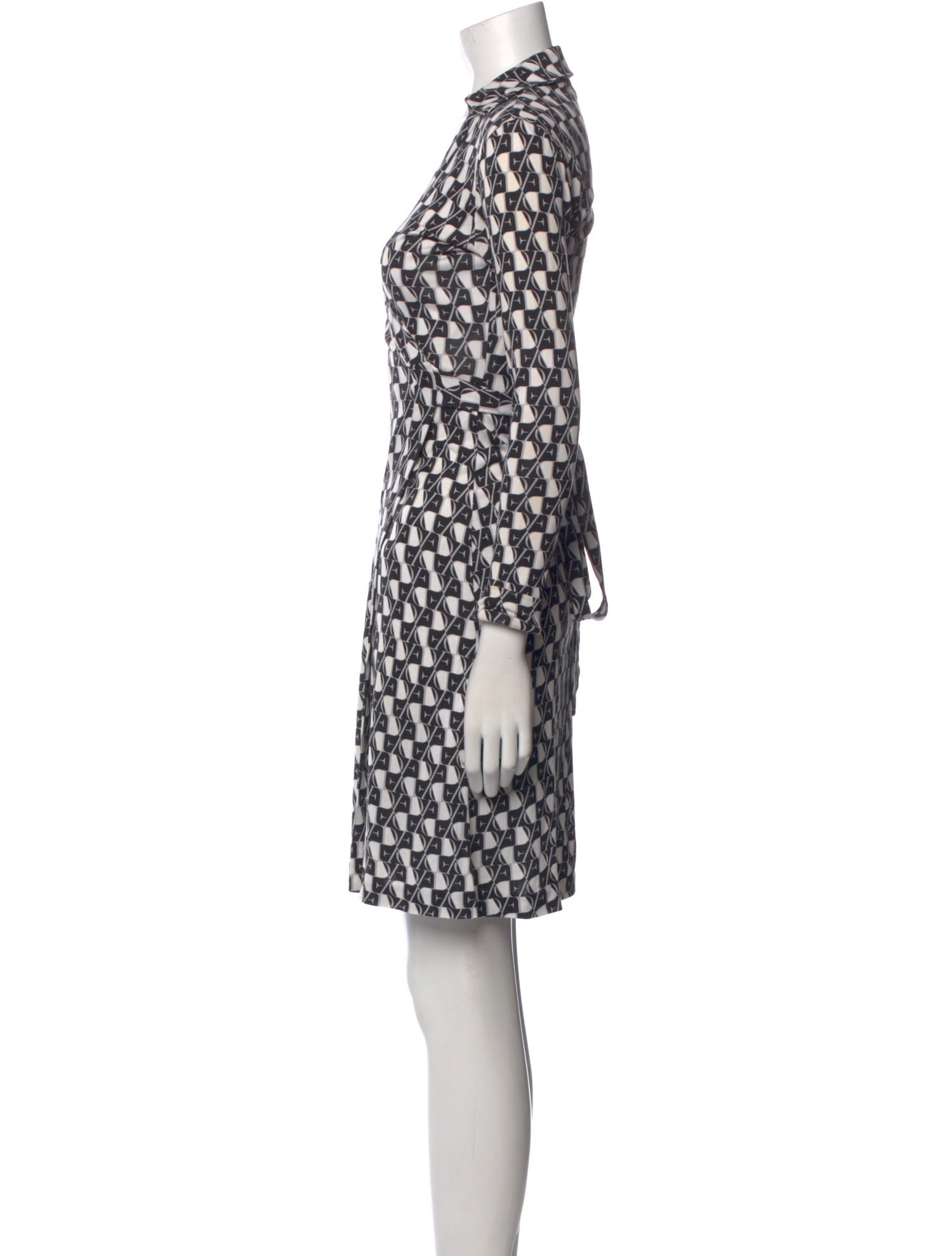 Diane von Furstenberg Silk Knee-Length Dress